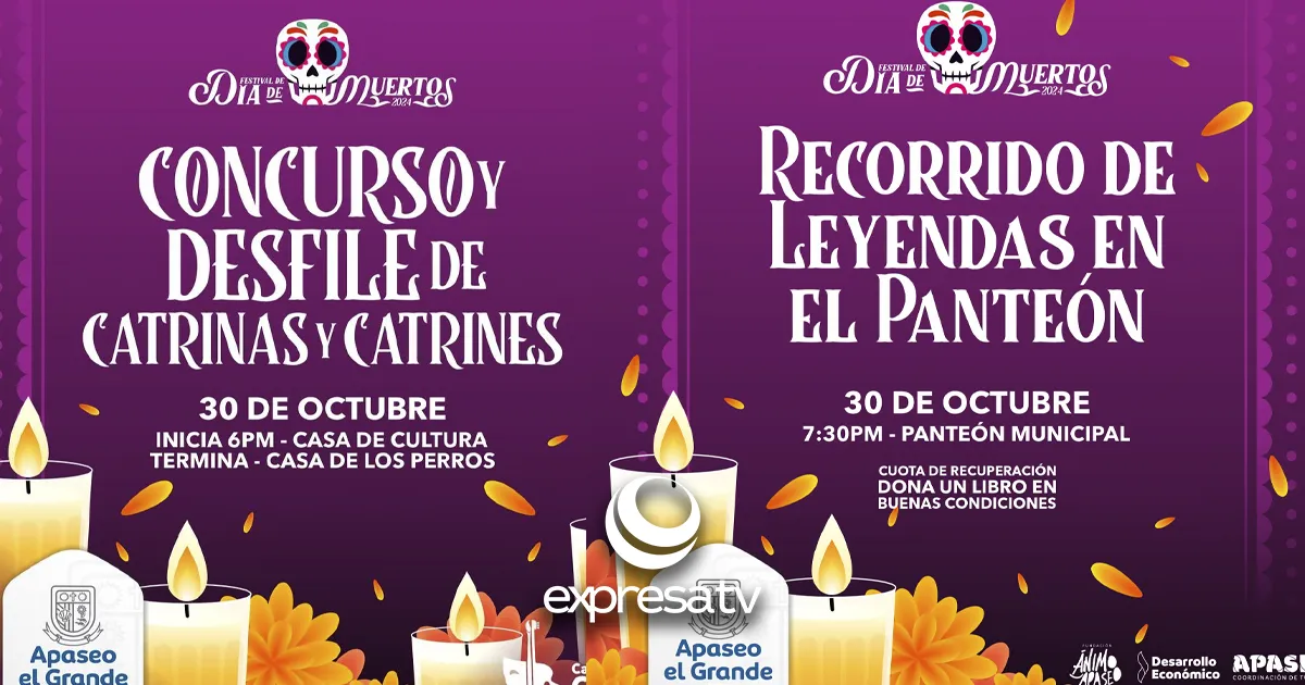 APASEO DÍA DE MUERTOS