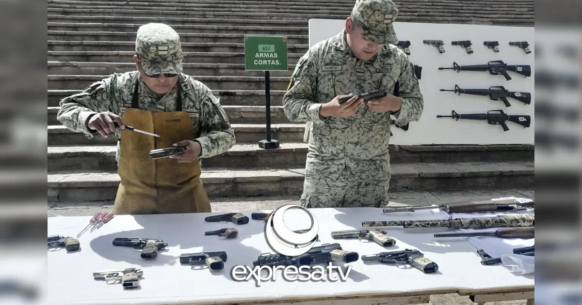 DESTRUCCIÓN ARMAS